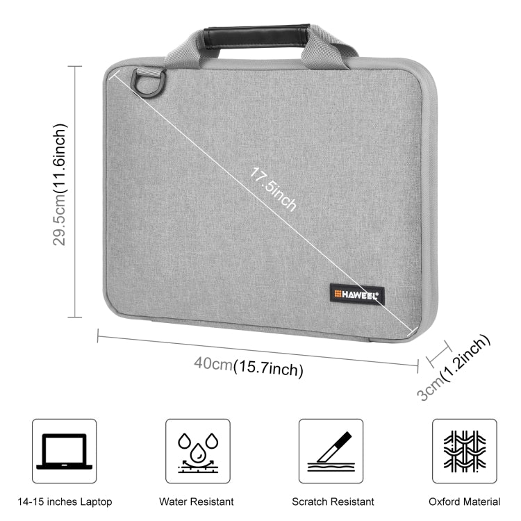 HAWEEL 15.0 inch -16.0 inch Briefcase Crossbody Laptop Bag For Macbook, Lenovo Thinkpad, ASUS, HP, 15.0 inch -16.0 inch – Waterproof