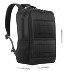 HAWEEL 14W Solar Panel Power Backpack Laptop Bag with Handle and 5V / 2.1A Max USB Charging Port, 14W Backpack 2 – Wear-resistant, TPU