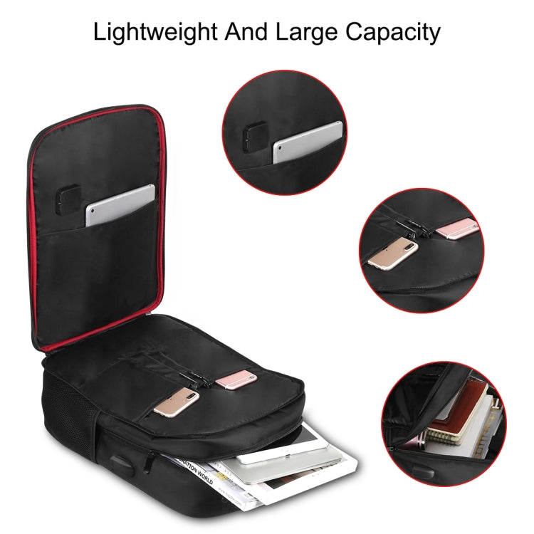 HAWEEL 14W Solar Panel Power Backpack Laptop Bag with Handle and 5V / 2.1A Max USB Charging Port, 14W Backpack 2 – Wear-resistant, TPU