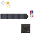 HAWEEL 14W 5V 2.4A Portable Foldable Solar Charger Outdoor Travel Rechargeable Folding Bag with 4 Solar Panels & USB Port, Size: S, 14W 14W