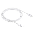 HAWEEL 25W 3A Type-C / USB-C to Type-C / USB-C PD Fast Charging Data Cable, Length: 1m, Type-C to Type-C 1m White – Fast Charging, Data Transmission