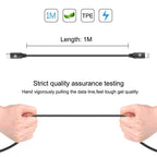 1m USB-C / Type-C to 8 Pin OTG Sync Data / Charging Cable