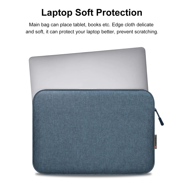 HAWEEL 13 inch Laptop Sleeve Case Zipper Briefcase Bag for 12.5-13.5 inch Laptop – Shockproof, For 12.5-13.5 inch Laptop