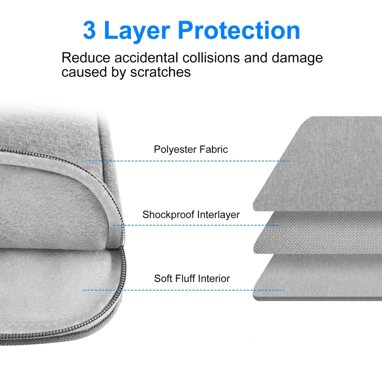 HAWEEL 15 inch Laptop Sleeve Case Zipper Briefcase Bag for 14-15 inch Laptop – Shockproof, For 14-15 inch Laptop
