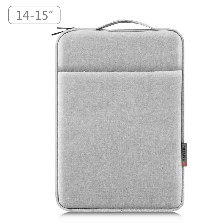 HAWEEL Laptop Sleeve Case Zipper Briefcase Bag with Handle for 14-15 inch Laptop – Shockproof, For 14-15 inch Laptop (with Handle) For 14-15 inch Laptop (with Handle) Grey