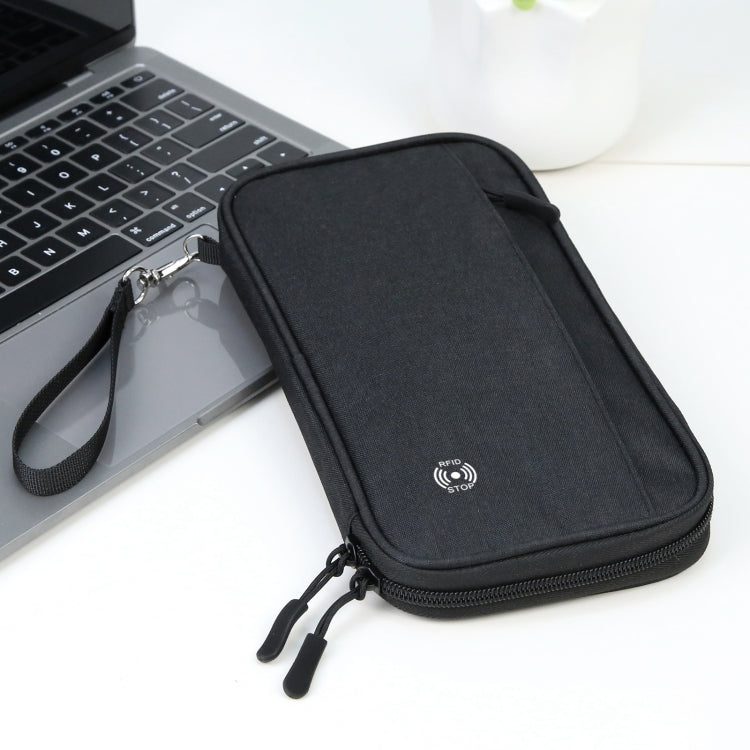 HAWEEL Clutch Bag Passport Wallet Document Organizer Credit Cards Case Bag, Clutch Bag