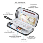 HAWEEL Clutch Bag Passport Wallet Document Organizer Credit Cards Case Bag, Clutch Bag