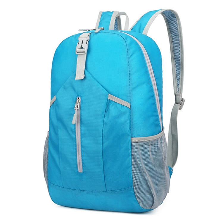 HAWEEL Hiking Portable Foldable Backpack Large Capacity Shoulders Bag, Large Capacity Backpack – Durable Build, Easy to Use Large Capacity Backpack Blue