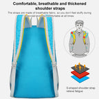 HAWEEL Hiking Portable Foldable Backpack Large Capacity Shoulders Bag, Large Capacity Backpack