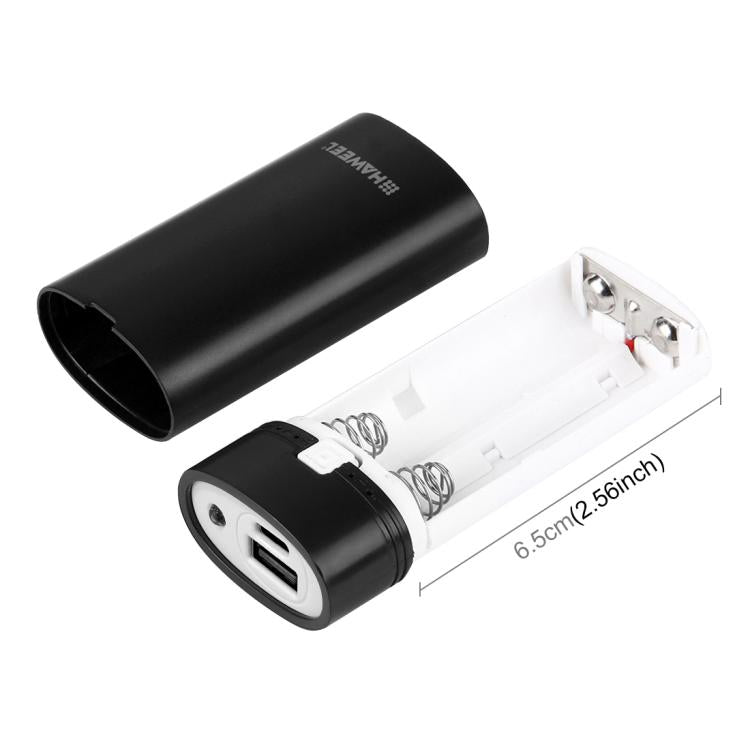 DIY Power Bank Shell – 2x 18650 Battery (Not Included) 5600mAh Power Bank Shell Box with USB...