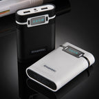 HAWEEL DIY 4 x 18650 Battery (Not Included) 10000mAh Power Bank Shell Box with 2 x USB Output & Display for iPhone, Galaxy, Sony, HTC, Google, Huawei, Xiaomi, Lenovo and other Smartphones, DIY 4 x 18650 10000mAh Battery (US)                           ...