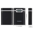 HAWEEL DIY 4 x 18650 Battery (Not Included) 10000mAh Power Bank Shell Box with 2 x USB Output & Display for iPhone, Galaxy, Sony, HTC, Google, Huawei, Xiaomi, Lenovo and other Smartphones, DIY 4 x 18650 10000mAh Battery (US)                           ...