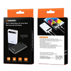 HAWEEL DIY 6 x 18650 Battery 24W Fast Charge Power Bank Box Case with Display, Not Include Battery, 6 x 18650 Battery