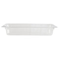 Half Size Long Polycarbonate Clear Food Pan Default Title