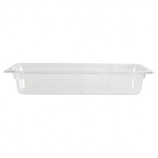 Half Size Long Polycarbonate Clear Food Pan Default Title