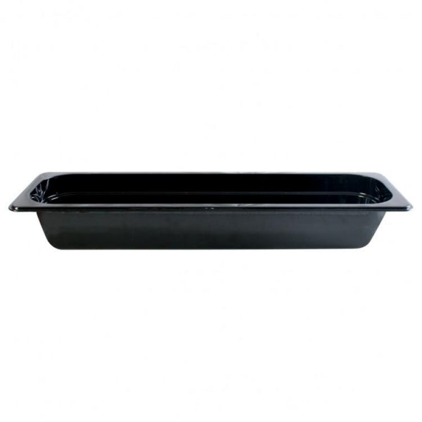 GN 2/4 Polycarbonate Gastronorm 65mm Black Default Title