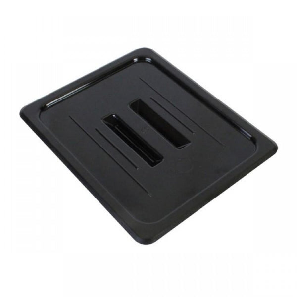 GN 1/2 Polycarbonate Gastronorm Lid Black Default Title
