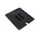 GN 1/2 Polycarbonate Gastronorm Notched Lid Black Default Title