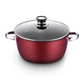 Soup Pot & Stock Pot with Lid – Thickened Base, Induction Compatible, Great for Soups, Stews, and Everyday Cooking 26cm 5300ML