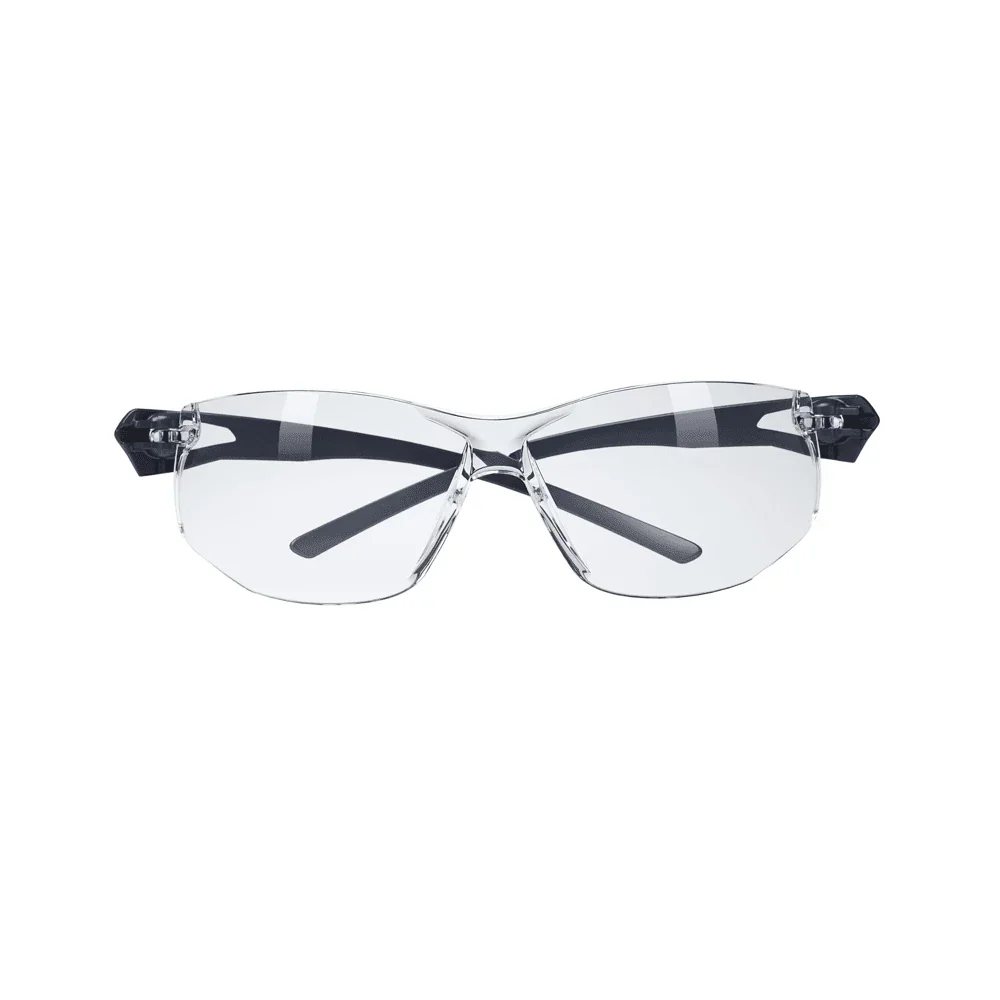 Hellberg Oganesson Industrial Safety Glasses Clear / Smoke Anti Scratch