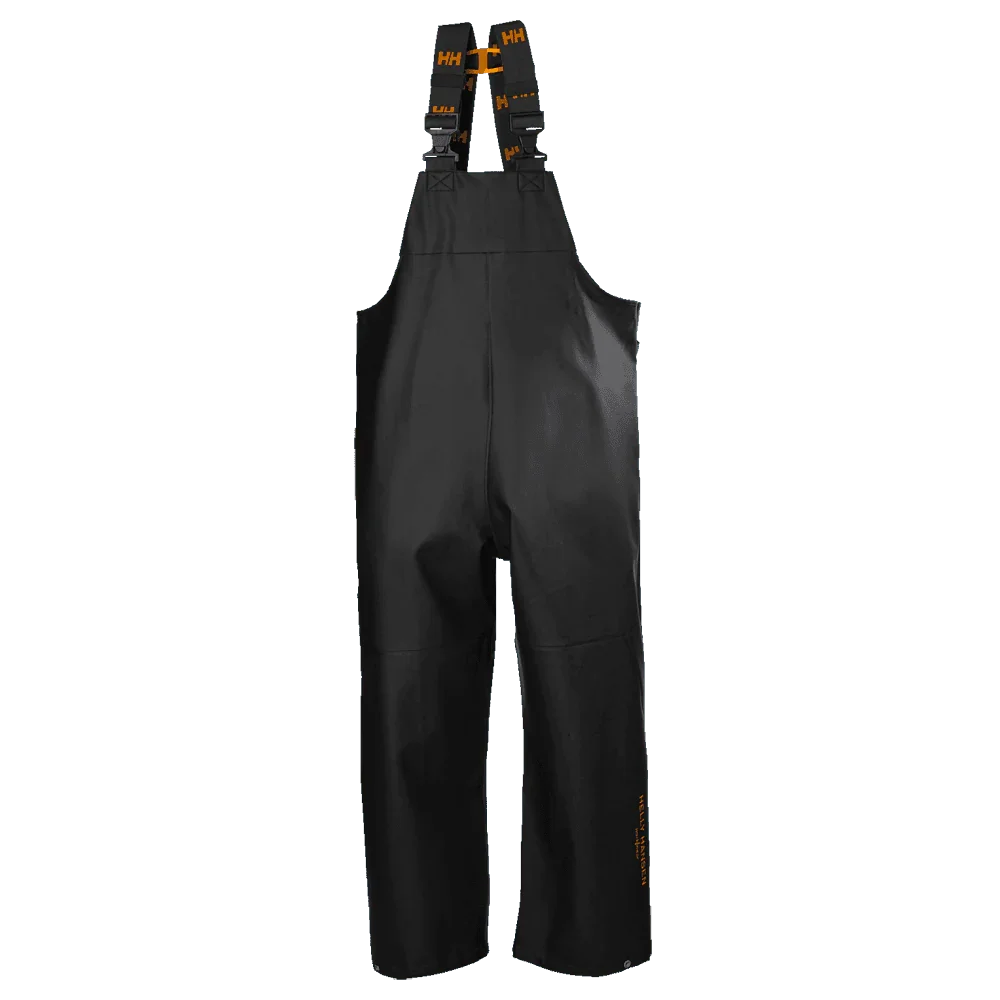 Helly Hansen 70582 Gale Waterproof Rain Bib and Brace Pant Trouser Black