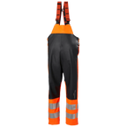 Helly Hansen 70596 Alna 2.0 Rain Bib & Brace Waterproof Pants ORANGE EBONY