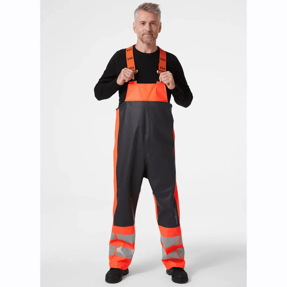 Helly Hansen 70596 Alna 2.0 Rain Bib & Brace Waterproof Pants RED EBONY
