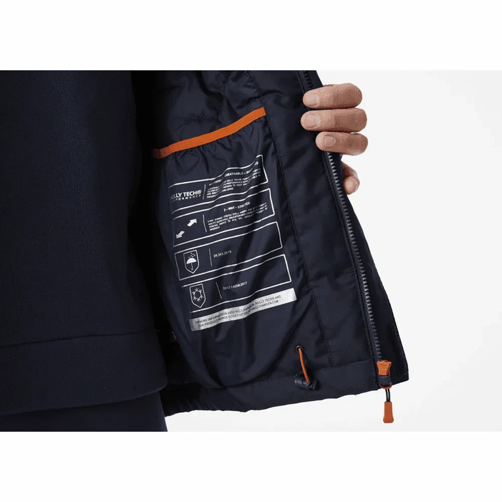 Helly Hansen 71345 Kensington Winter Insulated Hellytech Jacket