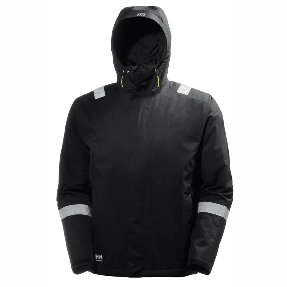 Helly Hansen 71351 Manchester Reflective Waterproof Winter Jacket Black