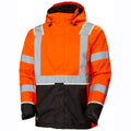 Helly Hansen 71355 UC-ME Waterproof Hi-Vis Winter Jacket HI VIS ORANGE EBONY