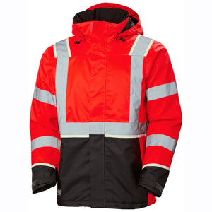 HI VIS RED/EBONY