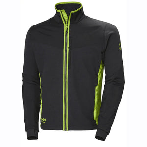 BLACK/DARK LIME