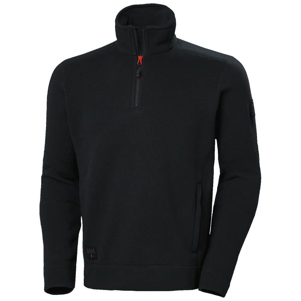 Helly Hansen 72251 Kensington Half Zip Knit Fleece Jacket
