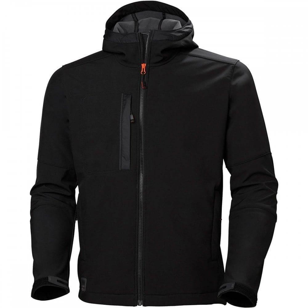 Helly Hansen 74230 Hooded Softshell Jacket Black
