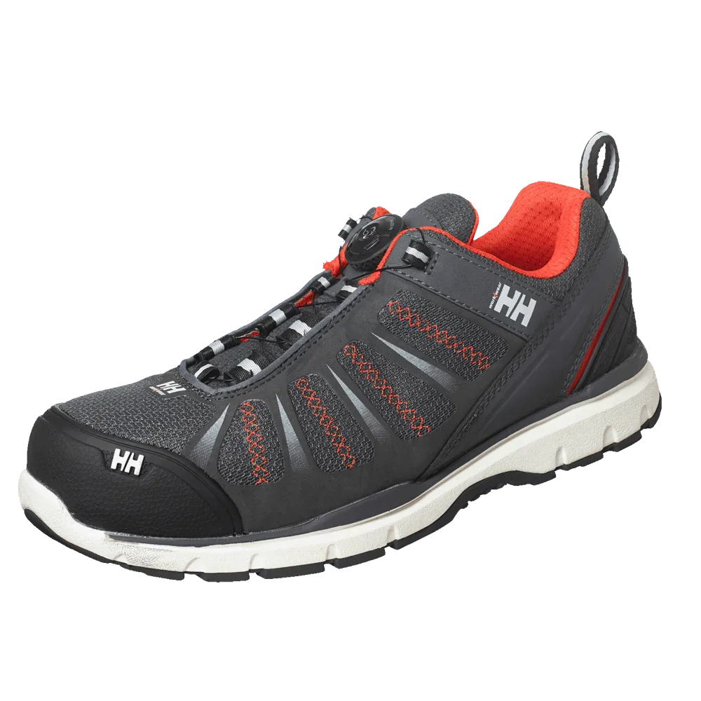 Helly Hansen 78214 Smestad Boa Composite-Toe Safety Shoes Trainers Charcoal Orange