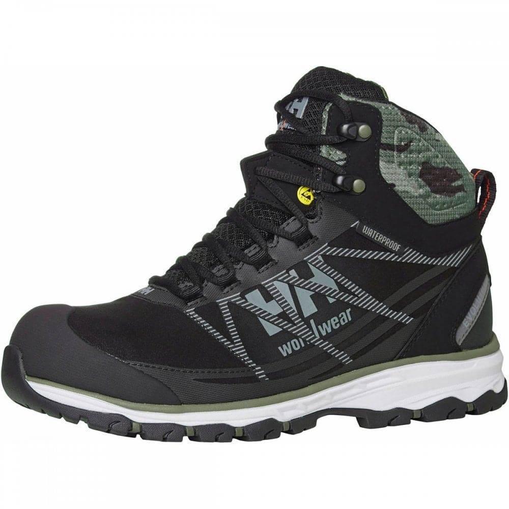 Helly Hansen 78262 Chelsea Evolution Waterproof Aluminum-Toe Safety Boots Camo