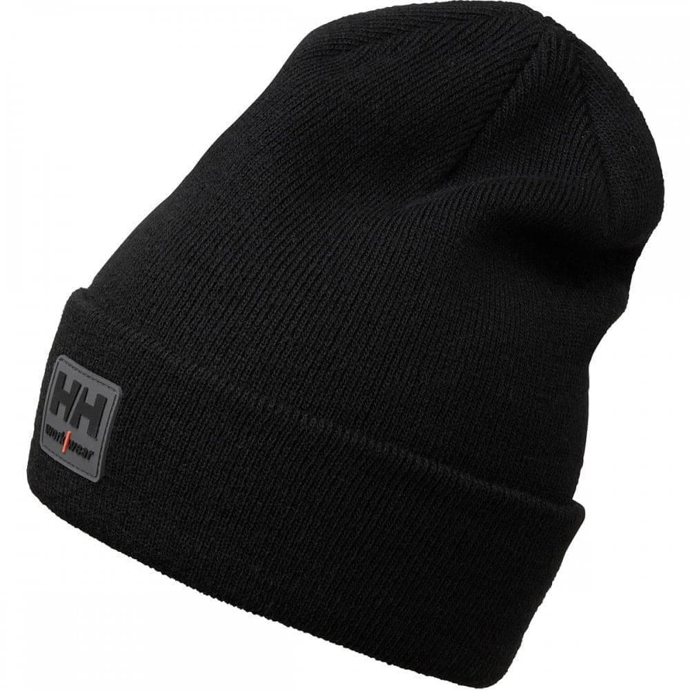 Helly Hansen 79811 Kensington Classic Logo Cuff Beanie Hat BLACK One Size