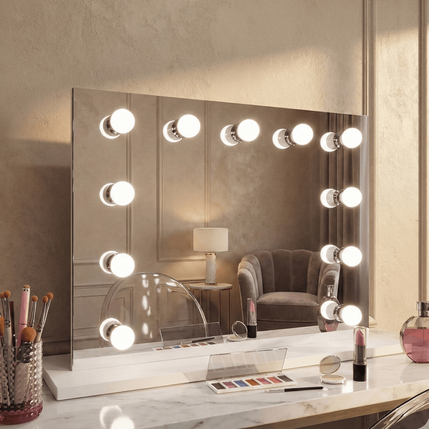 Vanity Face LED Mirror 80x60cm
