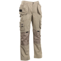 Herock Dagan Water-Repellent Holster Pocket Kneepad Trousers Beige