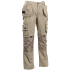 Herock Dagan Water-Repellent Holster Pocket Kneepad Trousers Beige