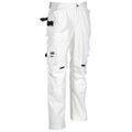 Herock Dagan Water-Repellent Holster Pocket Kneepad Trousers White 34" Waist, 32" Leg