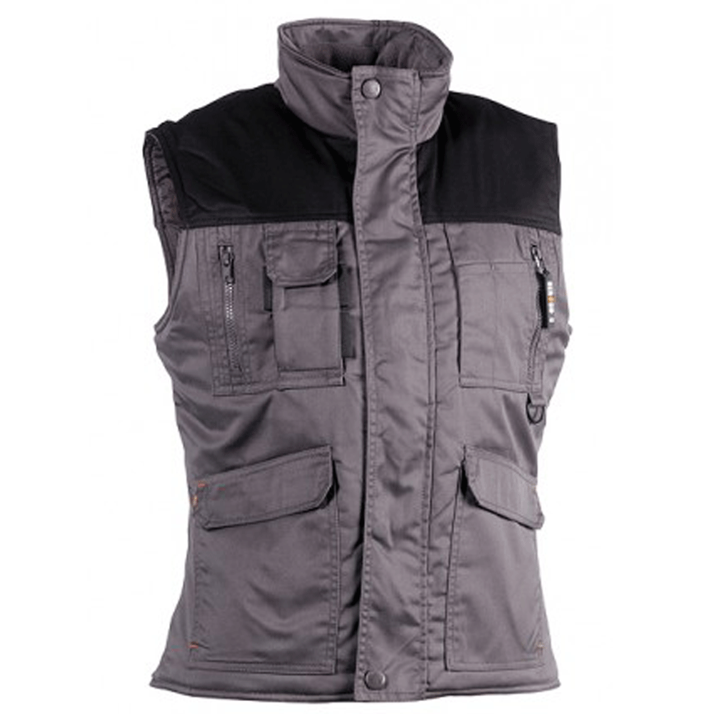Herock Diana Womens Water-Repellent Bodywarmer Grey Black