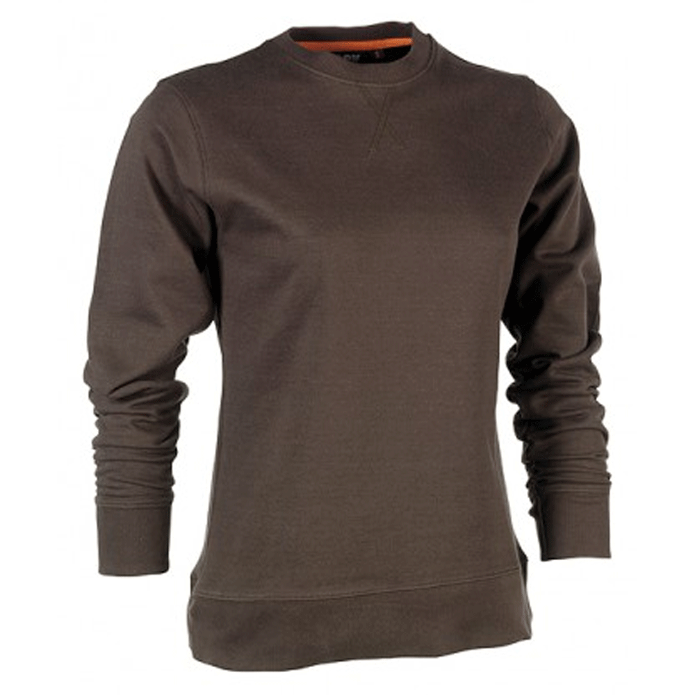 Herock Hemera Womens Round Neck Sweatshirt Brown