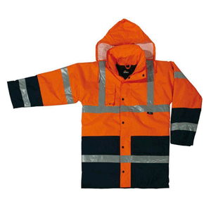 Flourescent Orange / Navy