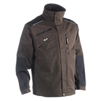 Herock Perseus Breathable Waterproof Work Jacket Brown Black