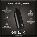 NFL x ION8 Insulated Steel Water Bottle, NFL Bears, 750ml (24oz)