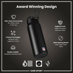 NFL x ION8 Insulated Steel Water Bottle, NFL Cowboys, 750ml (24oz)