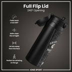 NFL x ION8 Insulated Steel Water Bottle, NFL Packers, 750ml (24oz)