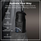 NFL x ION8 Insulated Steel Water Bottle, NFL Colts, 750ml (24oz)