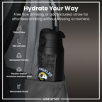 NFL x ION8 Insulated Steel Water Bottle, NFL Rams, 750ml (24oz)